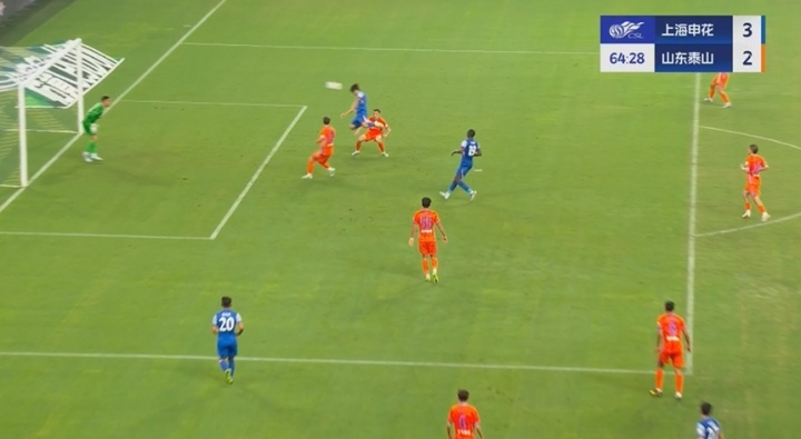 网页版登录入口地址-替补登场不到1分钟！徐皓阳头球破门，申花3-2再度领先泰山